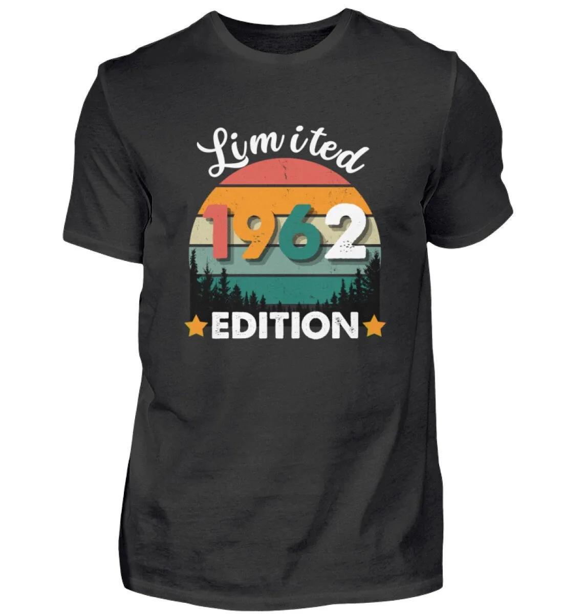 T Shirt 60Th Birthday 1962 Limited Edition Retro Style