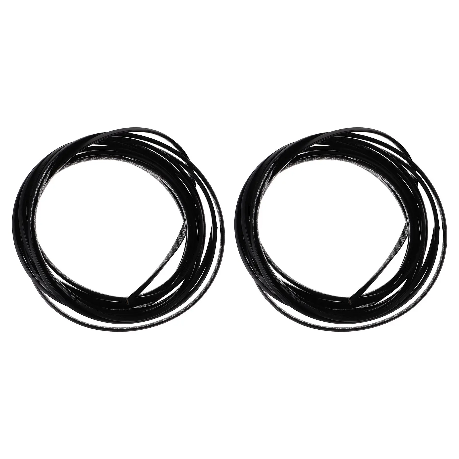 

2Pcs 5M Car Door Anti-Collision Strip PVC Door Protector Trim for Scratch Protection Dent Prevention and Decorative Enhancement