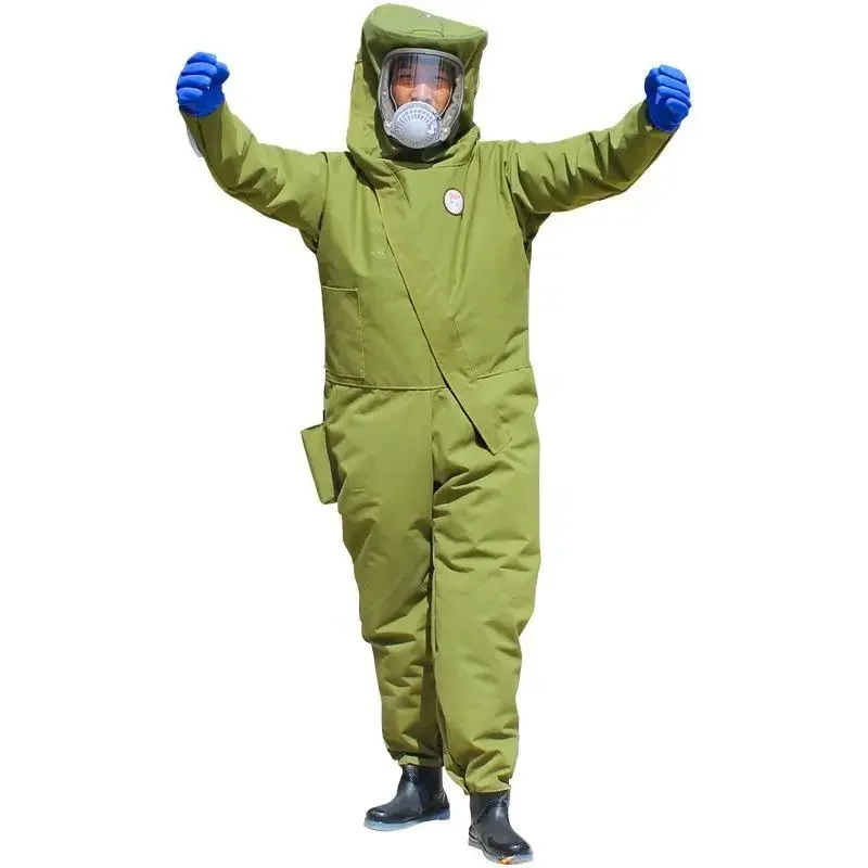 

Anti-bee clothing, thickened canvas protective clothing, mask, catch wasp, catch matchmaker, anti-piercing and wear-resistant