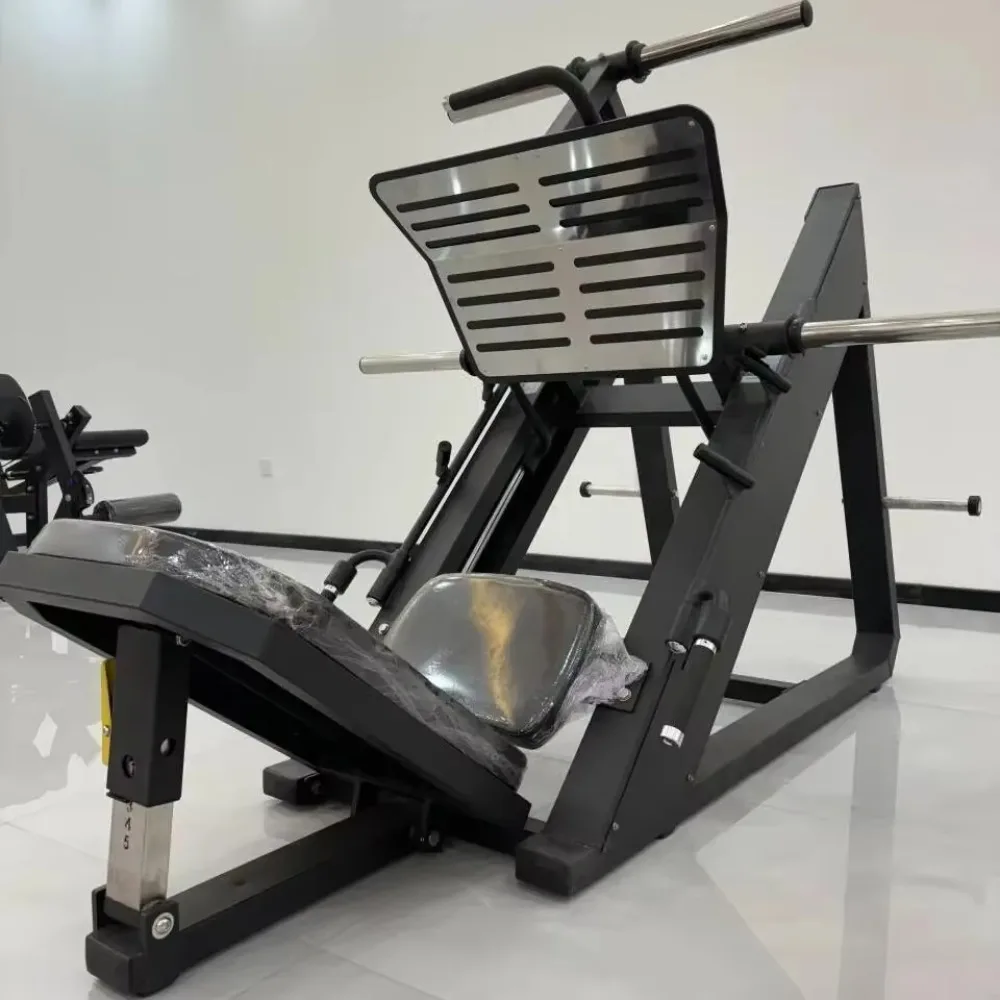 

Leg Machine 45 Degree Plate Loaded Commercial 45 Degree Leg Press Machine Gym Use Press Workout Equipments Squat Rack home gym