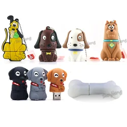 Animal Pendrive Usb Flash Drive 4gb 8gb 16gb 32gb 64gb Pen Drive 128gb 256gb 512gb Pet Dog Cartoon Bone Memoria Usb Stick