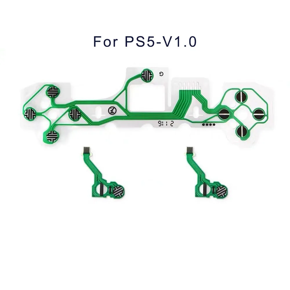 New PS5 Controller Conductive Film LR Cross Function Key Flex Cable Carbon Conductive Membrane For PS5 V1 V2 V3 V4 V5 Gamepad