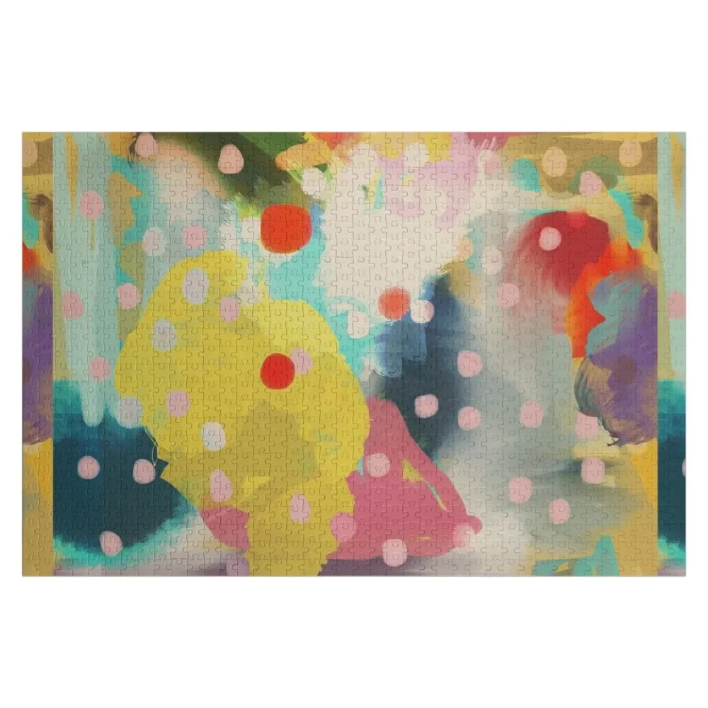 

Abstract Art Chaos Contemporary Modern Art Jigsaw Puzzle Personalized Toy Wooden Animal Novel Toys For Children 2022 Puzzle