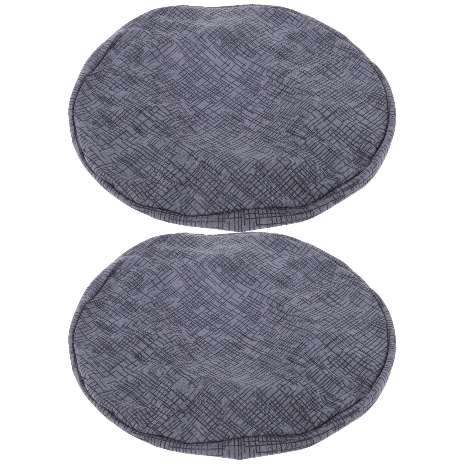 

2Pcs Round Bar Stool Covers Washable Elastic Polyester Seat Cover Slipcover Chair Protector Bar Stool Covers Round Chair Cover