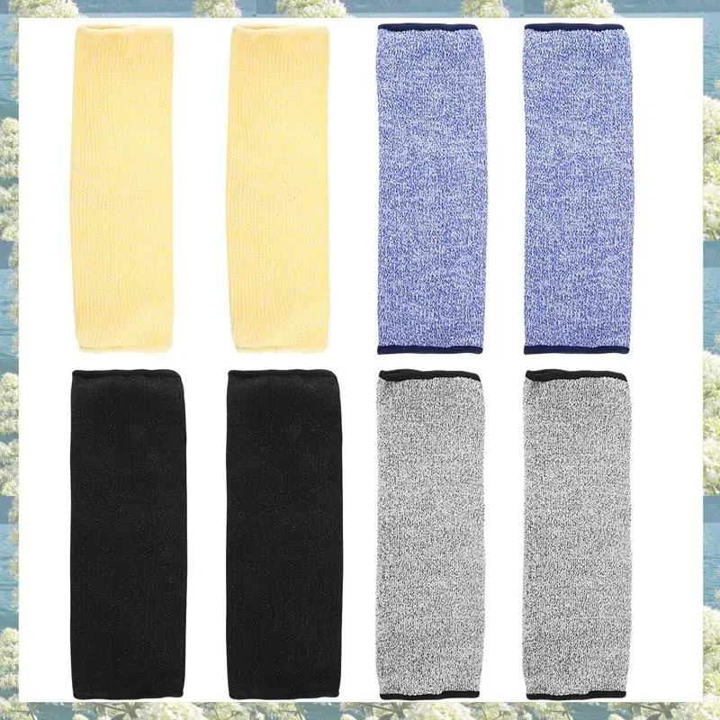 New-4 Pair Cut And Burn Resistant Sleeves Arm Protection Sleeves Forearm Protectors For Thin Skin And Bruising 30Cm