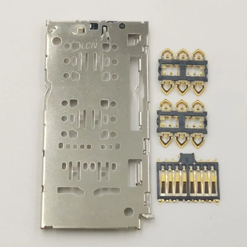 1-10Sets Sim Card Reader Slot Tray Holder Connector Socket Plug For Xiaomi Redmi 8A 9A Hongmi Note8 Note 8 9 9S Note9 Pro Note9S
