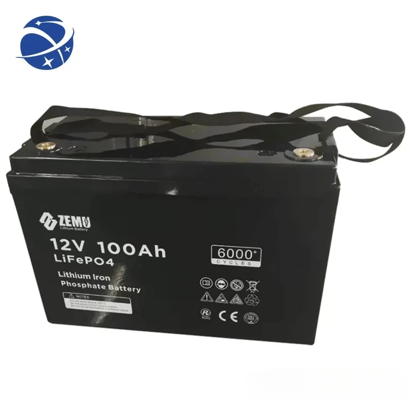 YYHC US and Europe Most Popular Best Seller Solar RV lithium Marine 12V 100Ah 200Ah 300Ah LiFePO4 Lithium Ion Battery