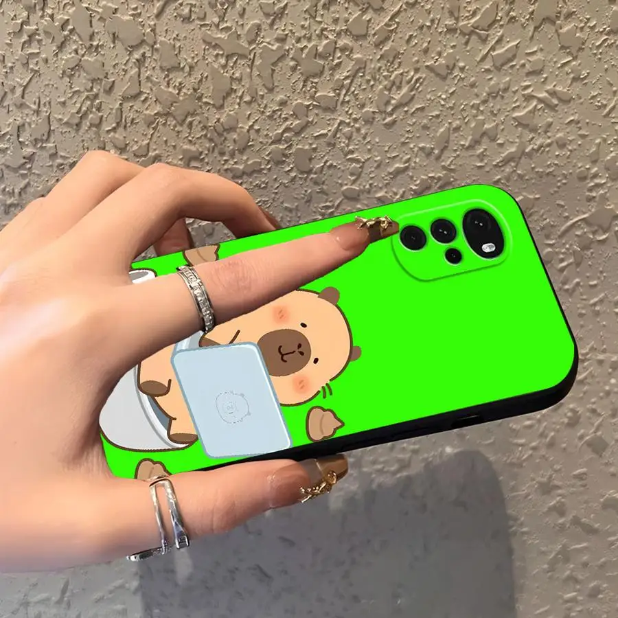 Case for Moto Edge 20 30 S30 Pro X30 Pro Soft Back Phone Cover Cute Capybara view 5