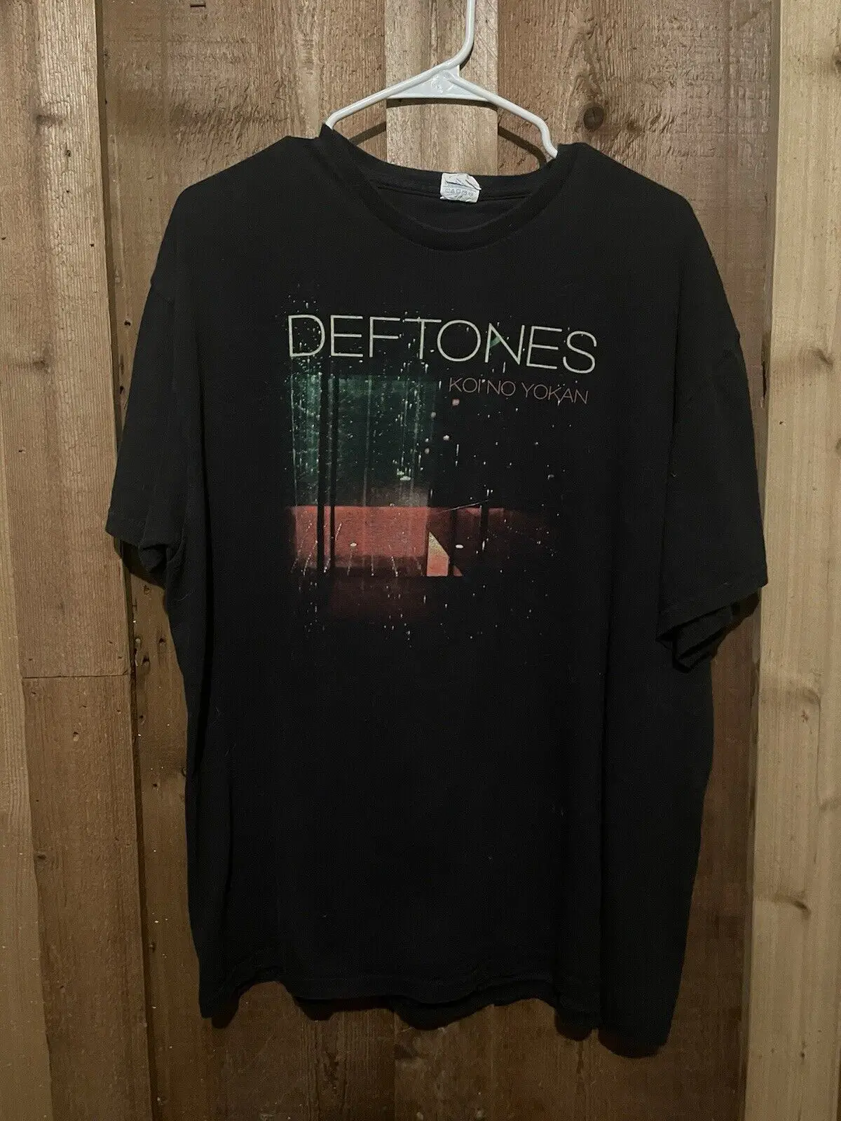 Deftones T Shirt XL Koi No Yokan Metal Rock Band Tour Concert Korn Vintage