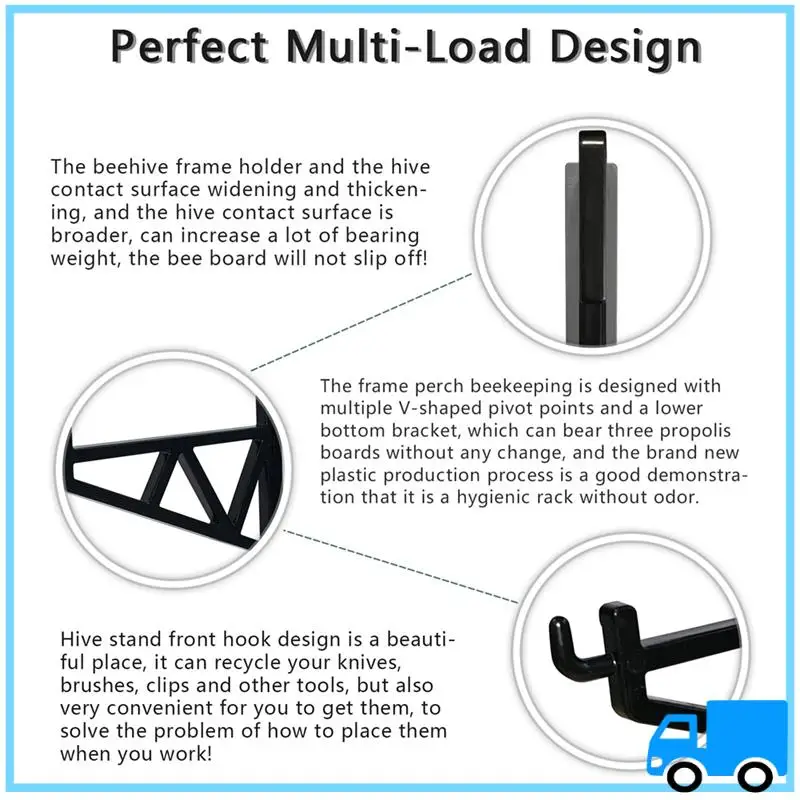 

Latest 12 Pack Beehive Frame Holder Grip Frame Perch Beekeeping Bee Frame Holder Beehive Hanger Apiarist Tool Accessory