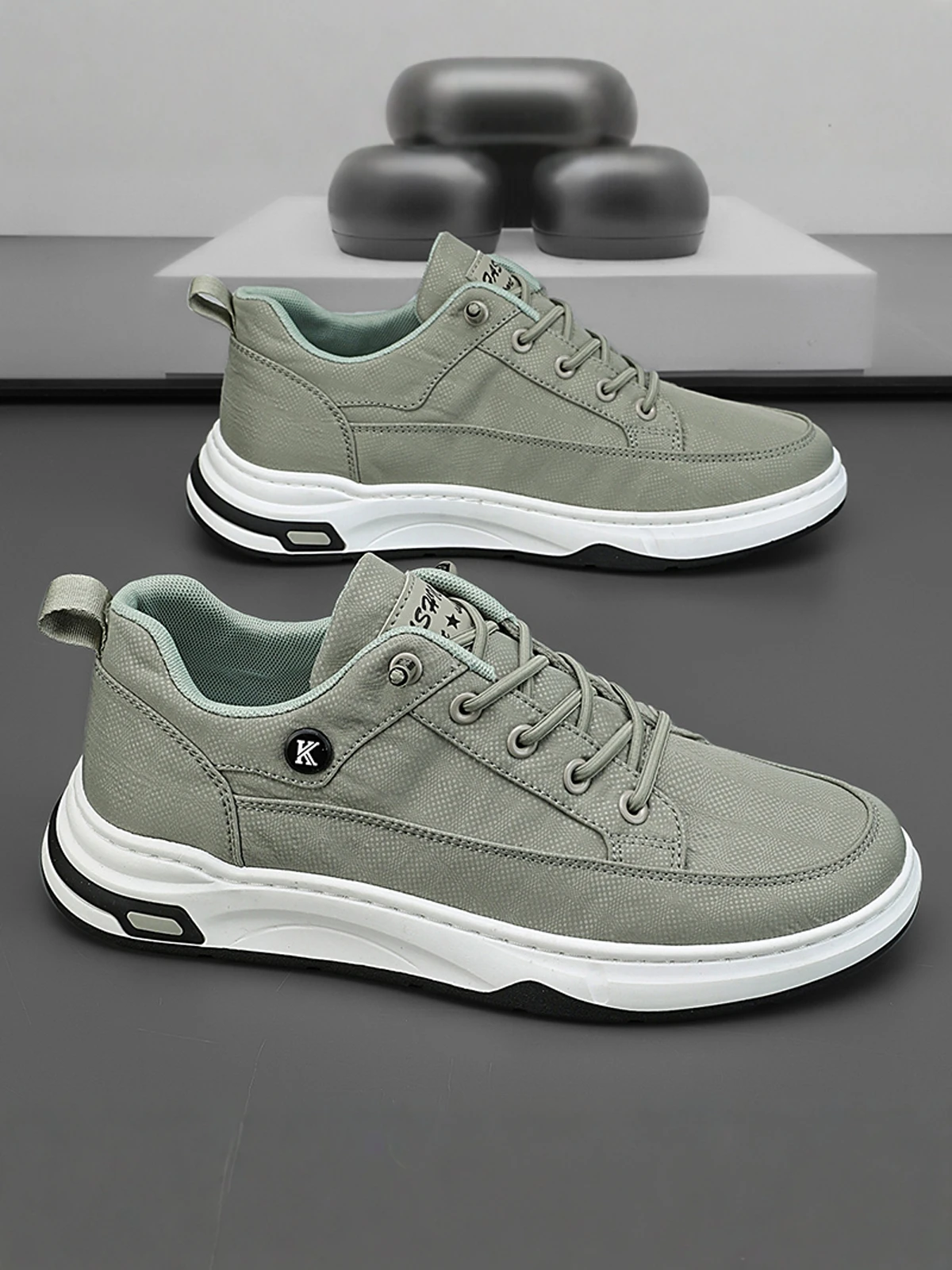 

Casual Canvas Men's Shoes Summer Work Office Slip-On Beijing Classic Sport Leisure Versatile Trendy Low Help Breathable round...