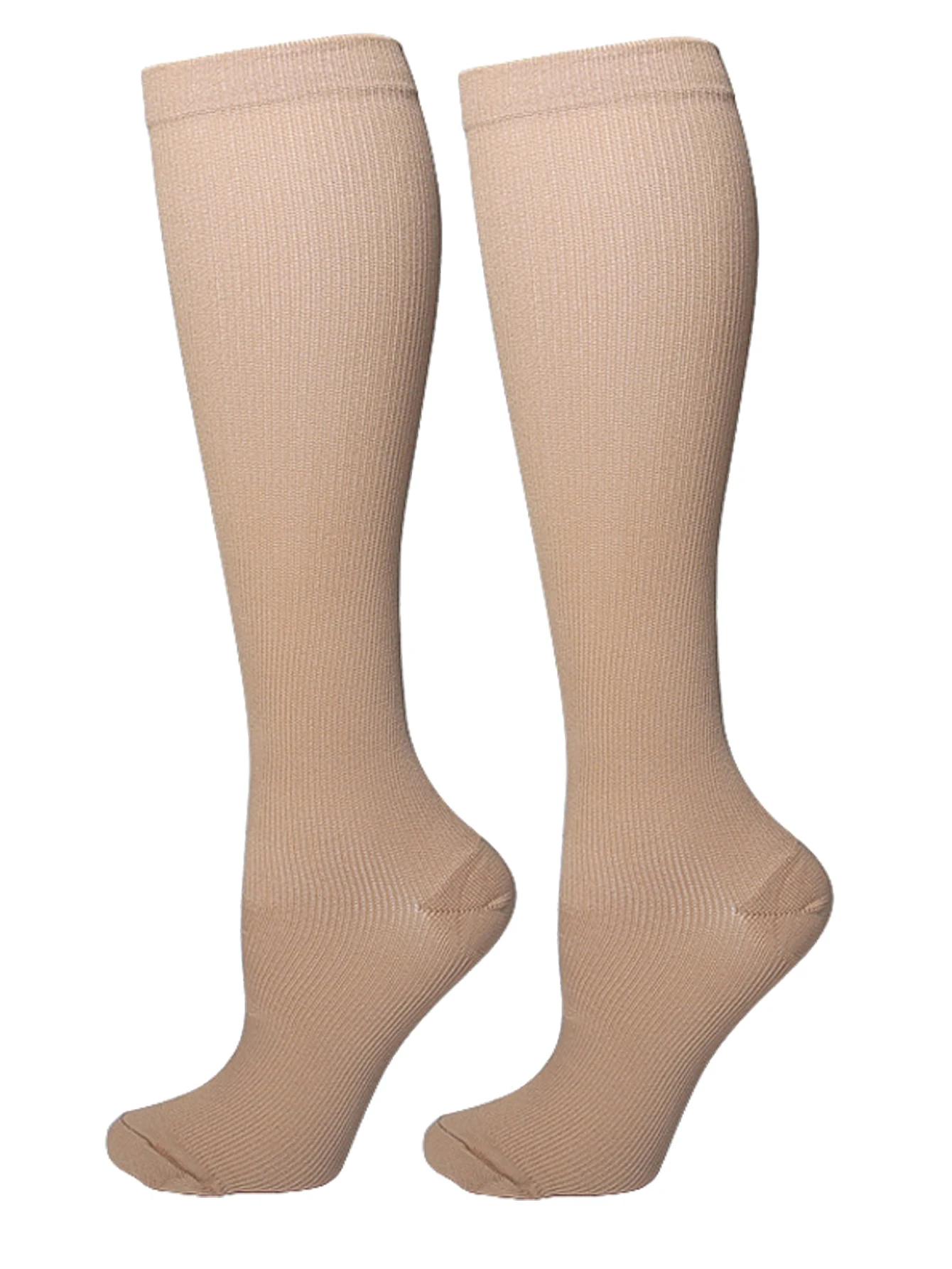 Kompressionssocken für Krampfadern, geeignet für Golf, Rugby, Laufen, Wandern, Sport, gegen Müdigkeit, Fahren, Reisen, Flug, Damen und Herren – Detail 6
