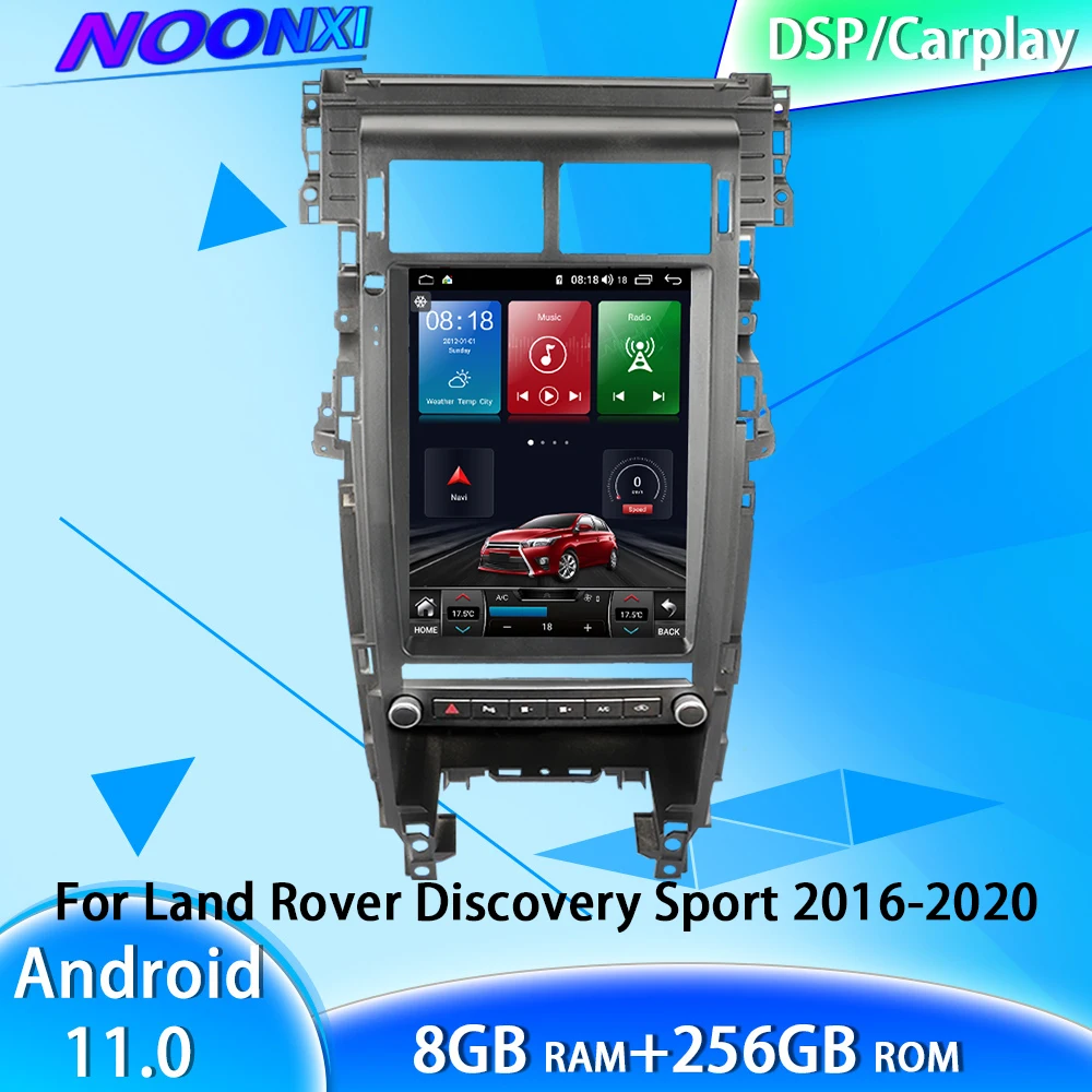 

2016-2020 8+256GB Android for Land Rover Discovery Sport Navigation Touch Tesla Screen Multimedia Video Player Radio Car Carplay