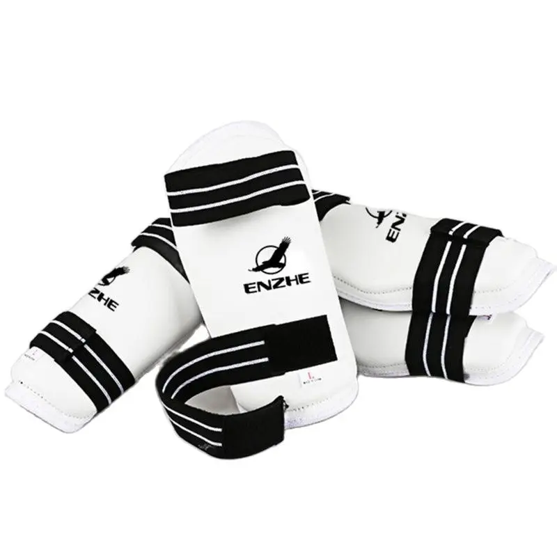 High Quality Arm&Shin Guards Taekwondo Protectors Karate Fighting Training Forearm Leg Protection WTF Approve Elbow Pad