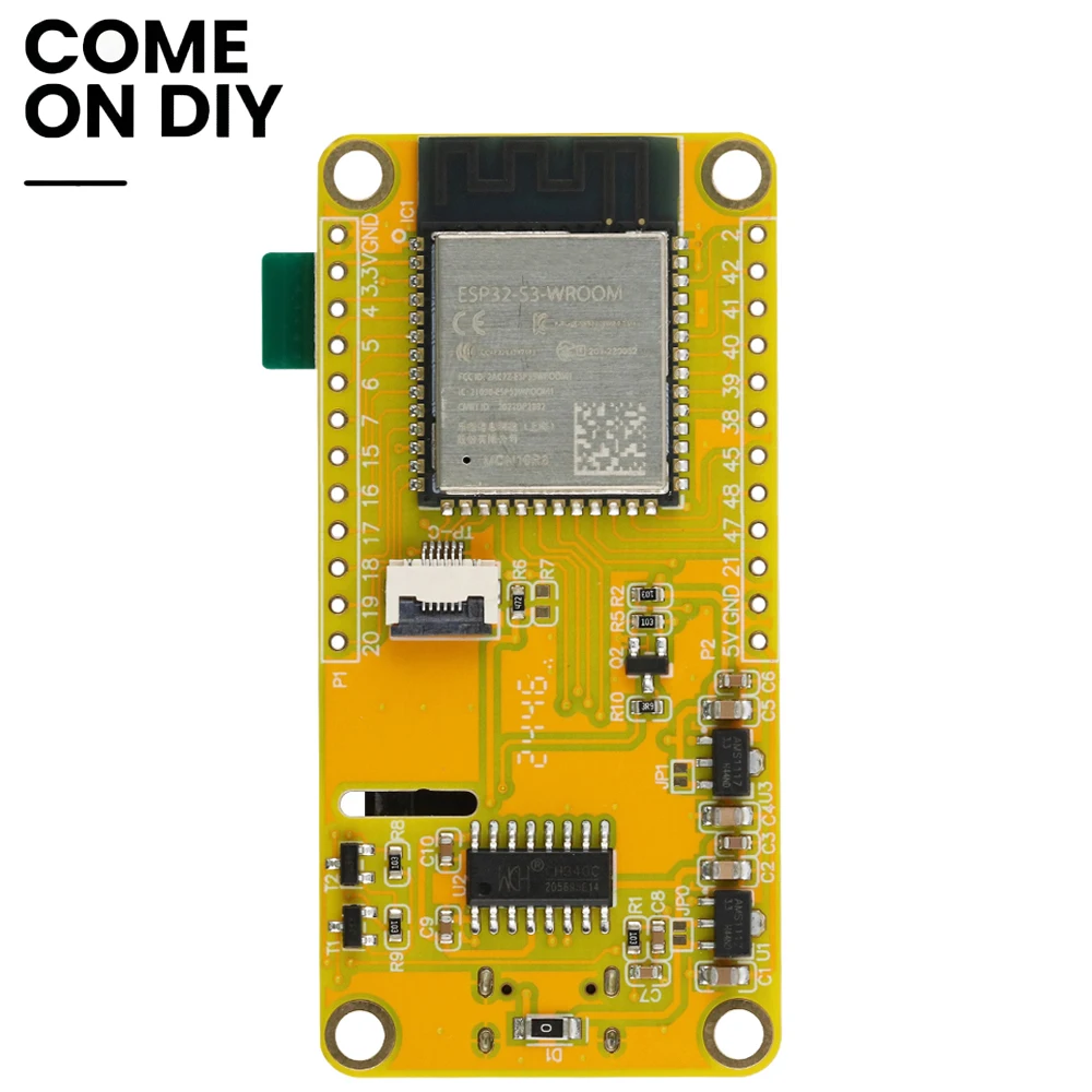 ESP32-S3 LVGL Development Board with 1.9 Inch TFT LCD Display Module 170*320 6MB Flash for WiFi Bluetooth Modules Type-C