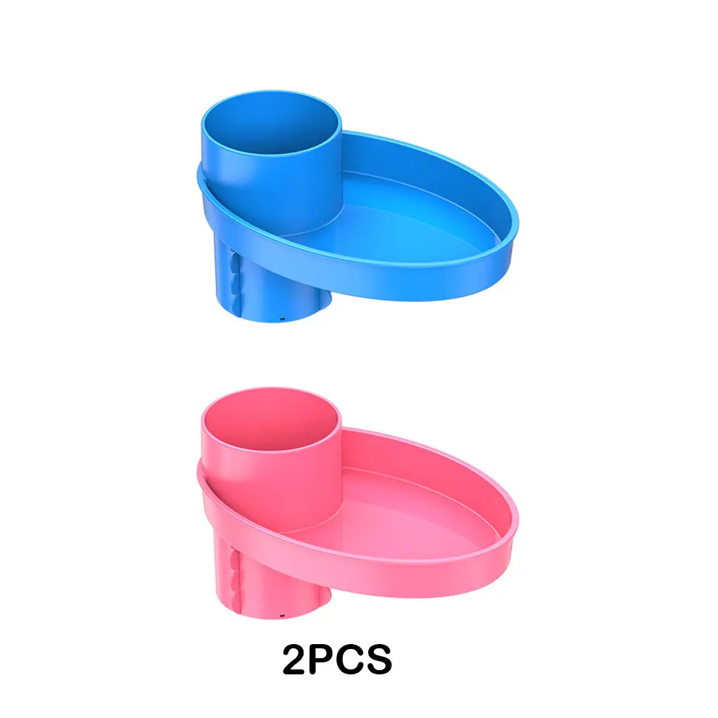 2x Snack Tray Conveniently Carry Child S Favorite Treats Anywhere There Is Detachable Anti Slip Pad