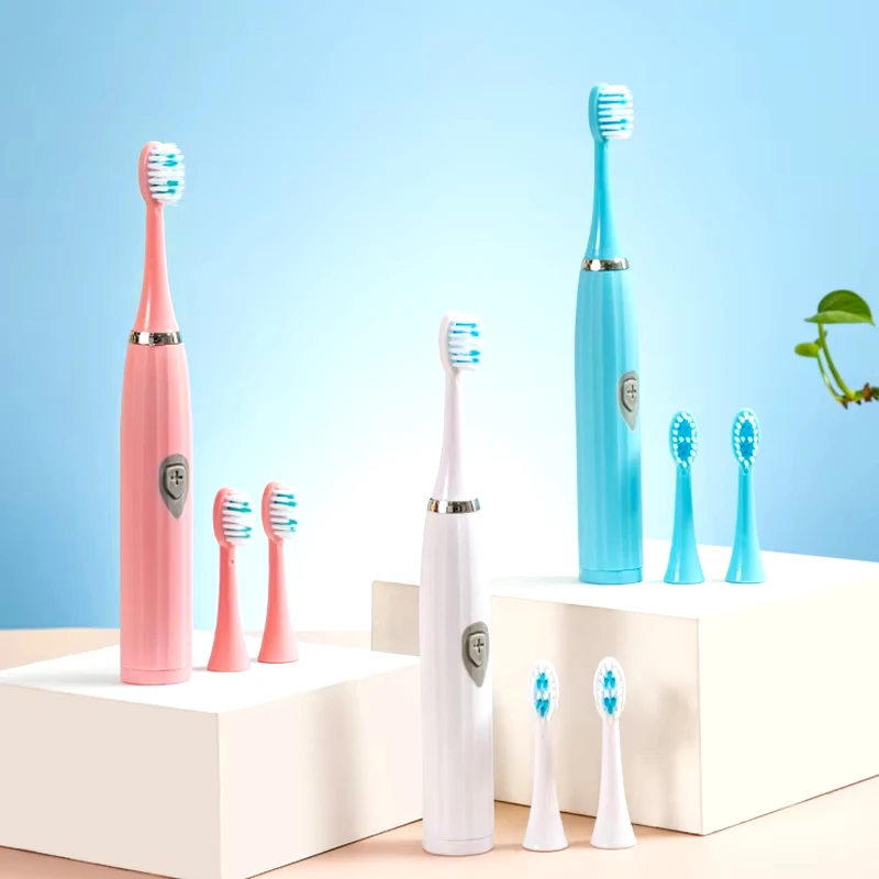 Electric Toothbrush for Adults Soft Bristle Portable Battery Endurance Life Waterproof Intelligent Effective Oral Care