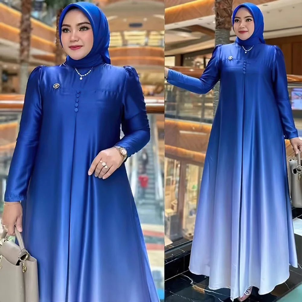 Abayas For Women Boubou Robe Djellaba Femme Dubai Luxury 2024 African Muslim Fashion Dress Caftan Marocain Evening Party Dresses