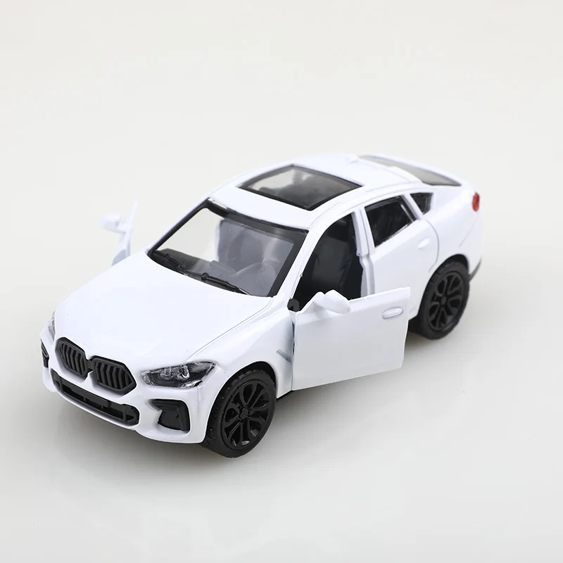 (Verpackt) 1/43 Maßstab Replik X7 SUV Kinderspielzeugauto, Druckguss-Metall, Jungenspielzeug, Taschen-Spielzeugauto mit Rückziehfunktion – Detail 6
