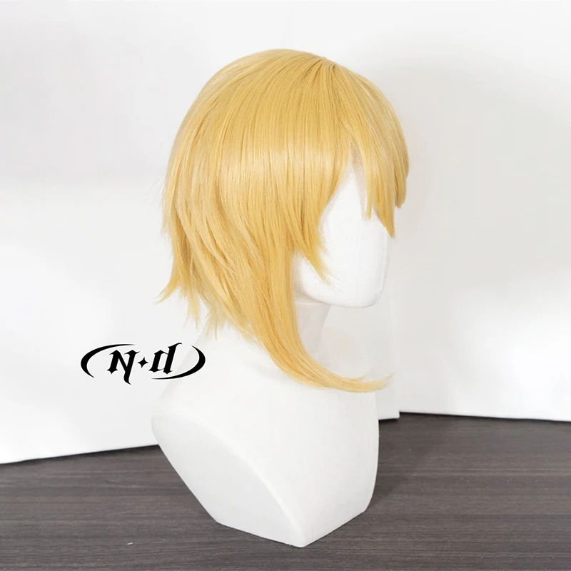 ND Nazuna Nito Cosplay Wigs Hairpiece The Ensemble Stars Cosplay Hair Wigs for Comic Con Coser Costume Party Heat Resistant