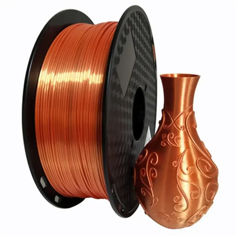 

3d Printer Pen SILK Filament Silky Feeling PLA Gold 1kg 500g 100g Golden 3d Printing Silk Texture 13 Colors Materials