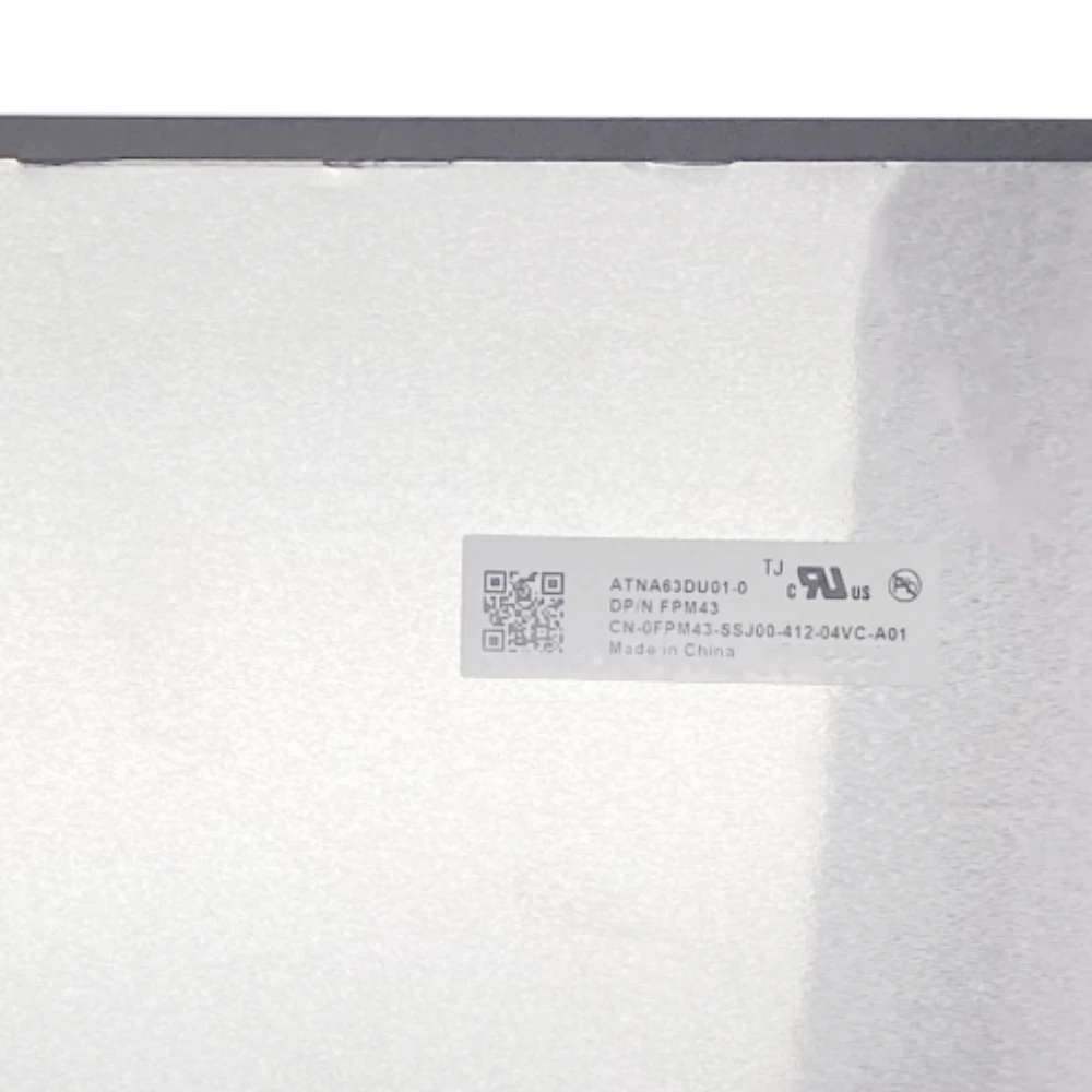 

ATNA63DU01-0 для Dell XPS 16 9640, дигитайзер сенсорного экрана, ЖК-матрица, OLED в сборе 16:10 3840x2400