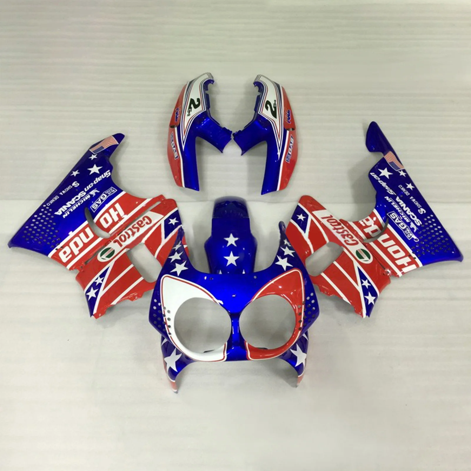 Topteng Injection Motorcycle Racing Fairing Kit Bodywork Plastic ABS for Honda CBR900RR 893 1992 1993 CBR 900 RR