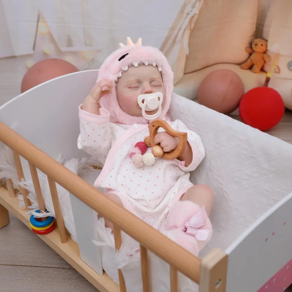 

Cloveray, оригинальная 20-дюймовая реалистичная виниловая кукла Reborn всего тела, реалистичный набор динозавров, виниловая кукла, подвижные конечности, подарок для ребенка