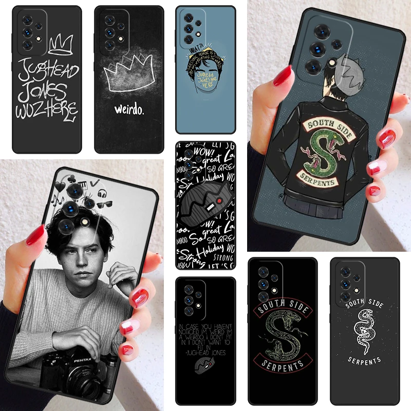 tv riverdale Jughead Jones Phone Case For Samsung Galaxy A52 A72 A73 A20e A21S A50 A70 A11 A12 A42 A31 A40 A51 A71 A32 A80 A91