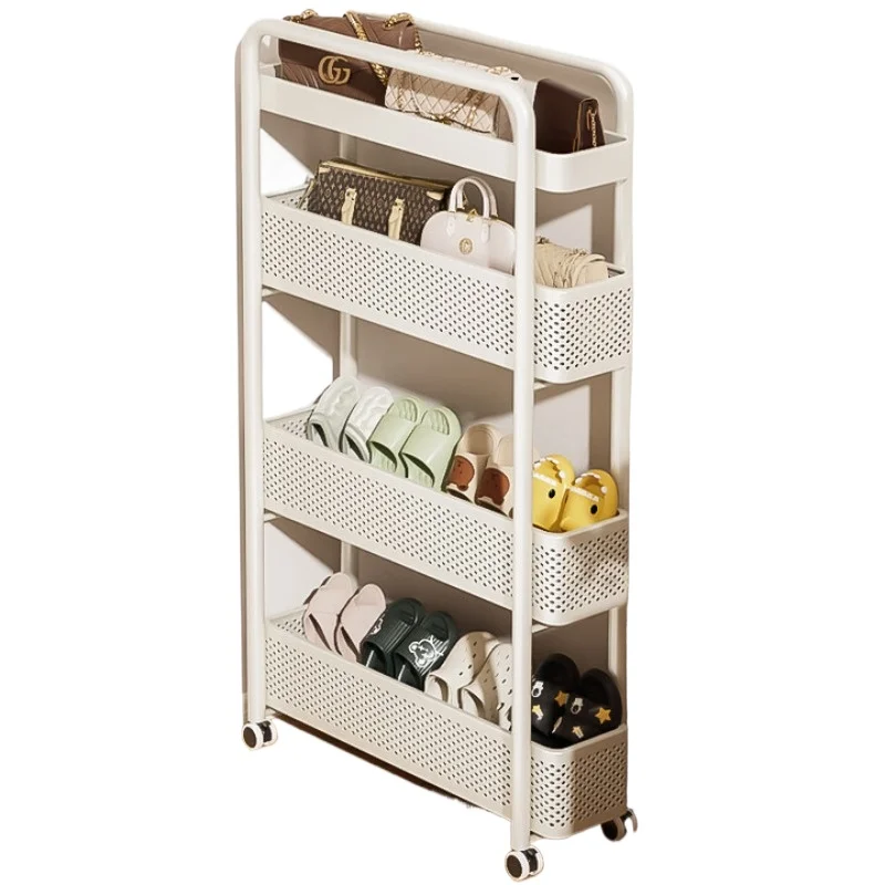 

Behind the door crack rack pull storage cabinet