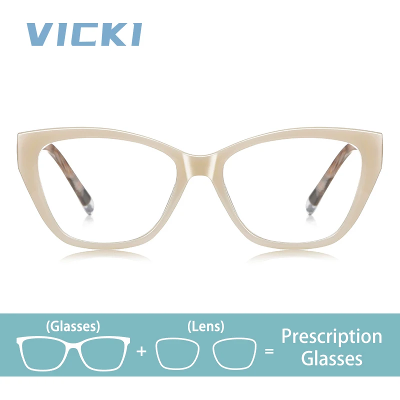

VICKI модные стильные женские популярные очки с защитой от синего света могут быть изготовлены по индивидуальному заказу с мультифокальными очками фотохромные LS209