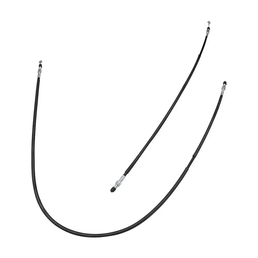 Afbeelding 7: Voor Kawasaki Mule Links & Rechts Achterremkabel SET Parkeerkabels (1201 & 1202)