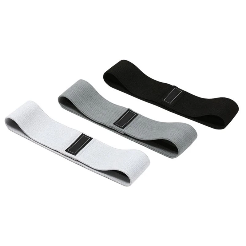 HOTB72A Resistance Fabric Hip Booty Bands 3Pcs Glute Thigh Elastic Workout Squat Circle Stretch Fitness Strips Loops Yoga Gym