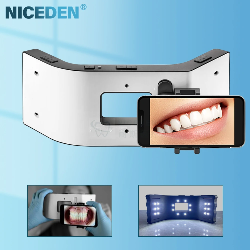 Dental Oral Filling Lamp Photography Orthodontics correction  lighting panel Flash Light Equipment Photo Lamp Oral Surgical Lamp