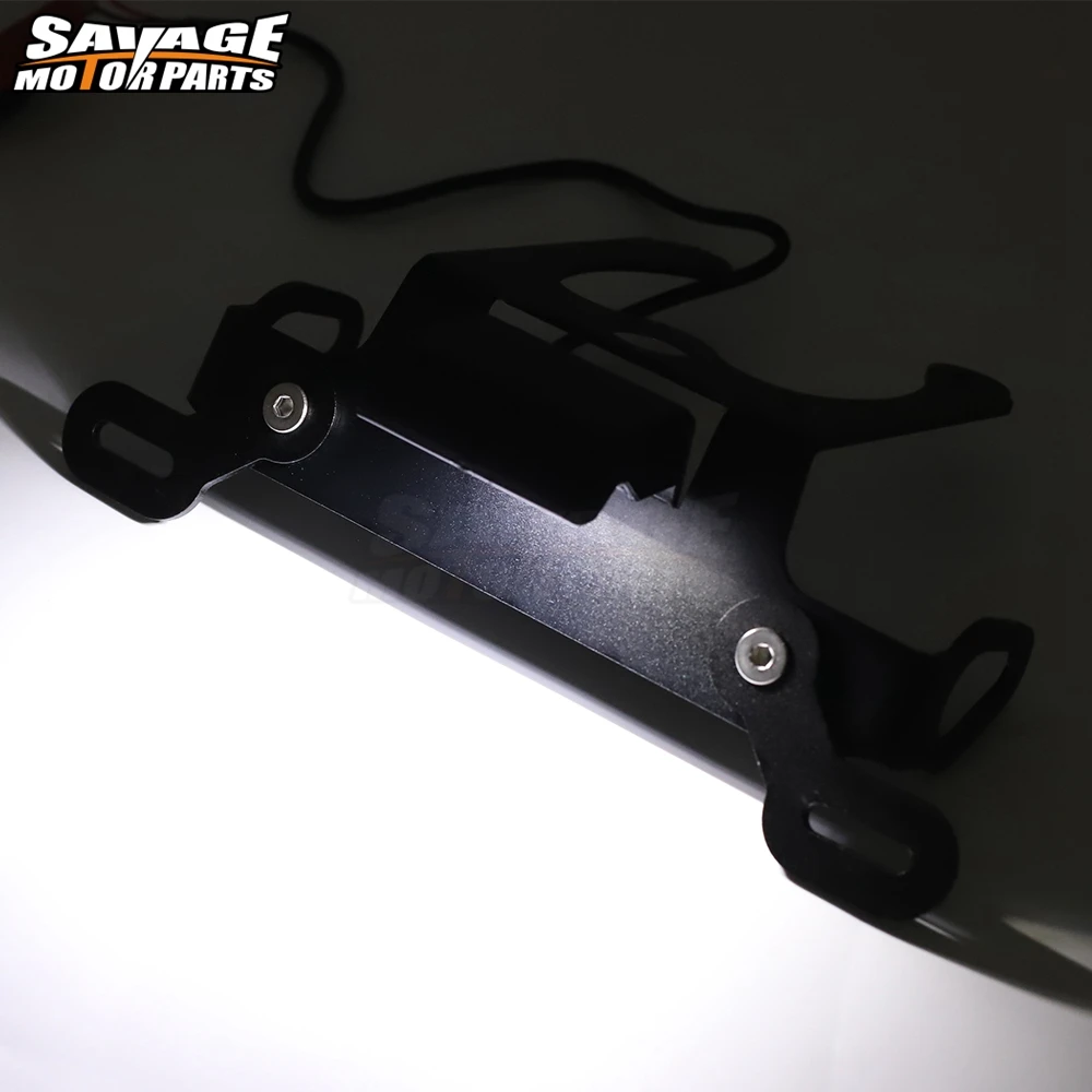 License Plate Holder For YAMAHA FZ1 FZ1N FZ8 Fazer Motorcycle LED Light Tail Tidy Fender Eliminator Accessories FZ-1 FZ-1N FZ-8