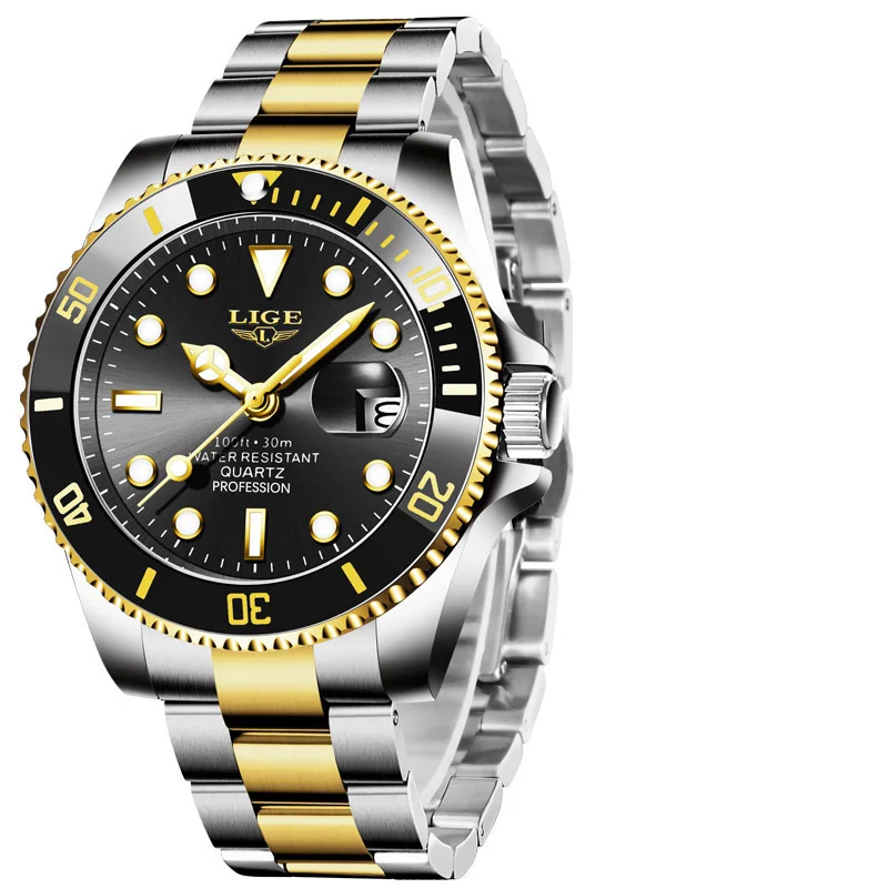 Men's Business Waterproof Luminous Quartz Watch