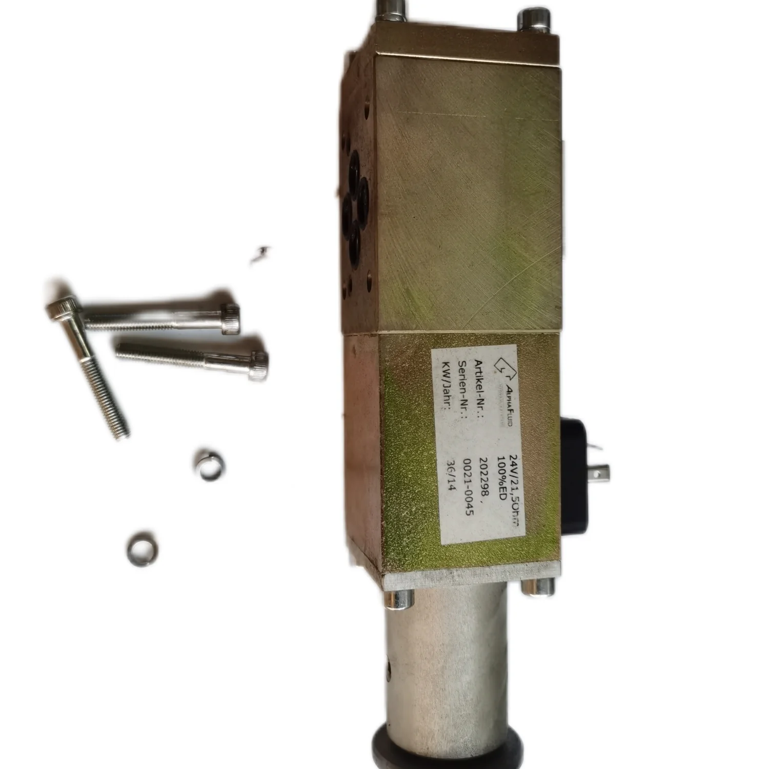

063101001 4/2 Way Valve 24V 6 350bar