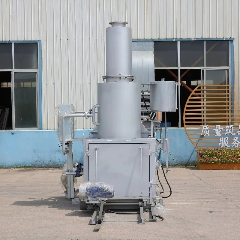 PLC Controlled Pet Cremation Machine 20-150kg H Capacity Pet Memorial Center Sale Factory Direct Accept Custom