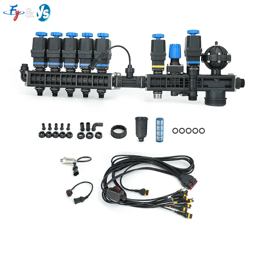 

Buy Now 5-Way Agriculture Spray Control System, High Accuracy Sprayer Monitor Control System For Manor Lawn