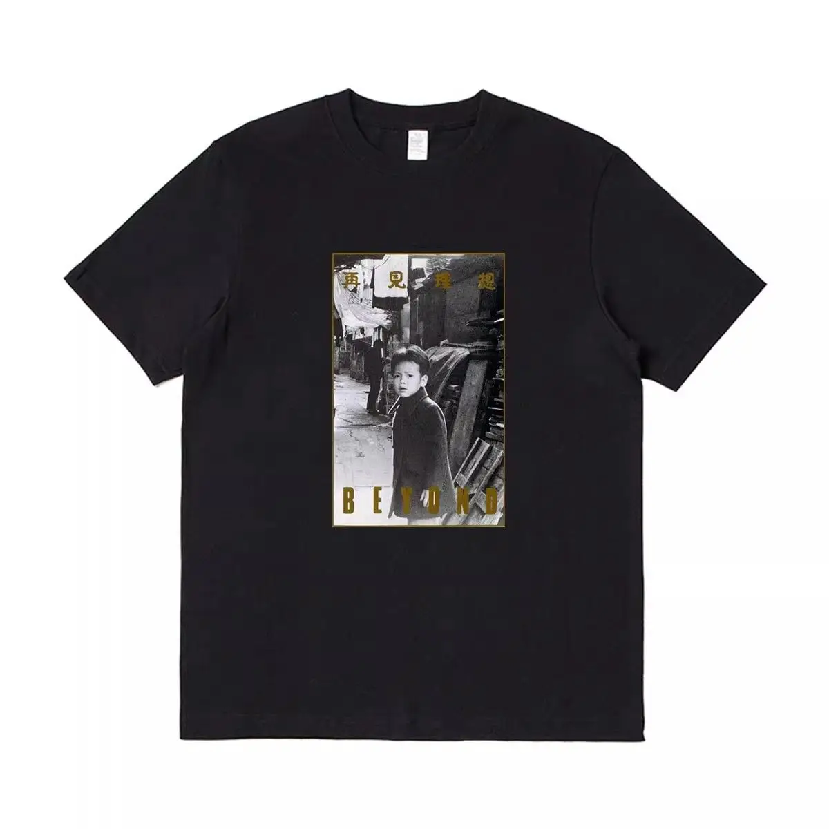 

Футболки с короткими рукавами Rock Band Nostalgia для мужчин и женщин Goodbye Ideal BEYOND Футболки с короткими рукавами