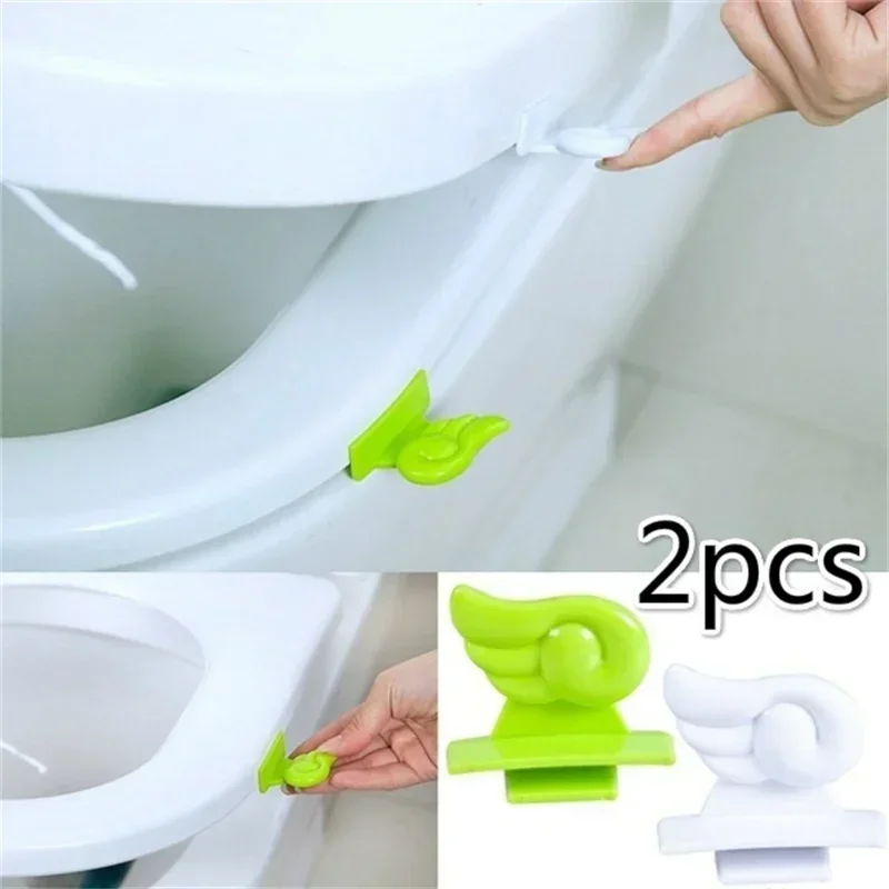 

NEW 1Pcs Portable Hygienic Toilet Seat Lifter Toilet Seat Lift Handle for Easy Use (Random Colors) Bathroom Accessories