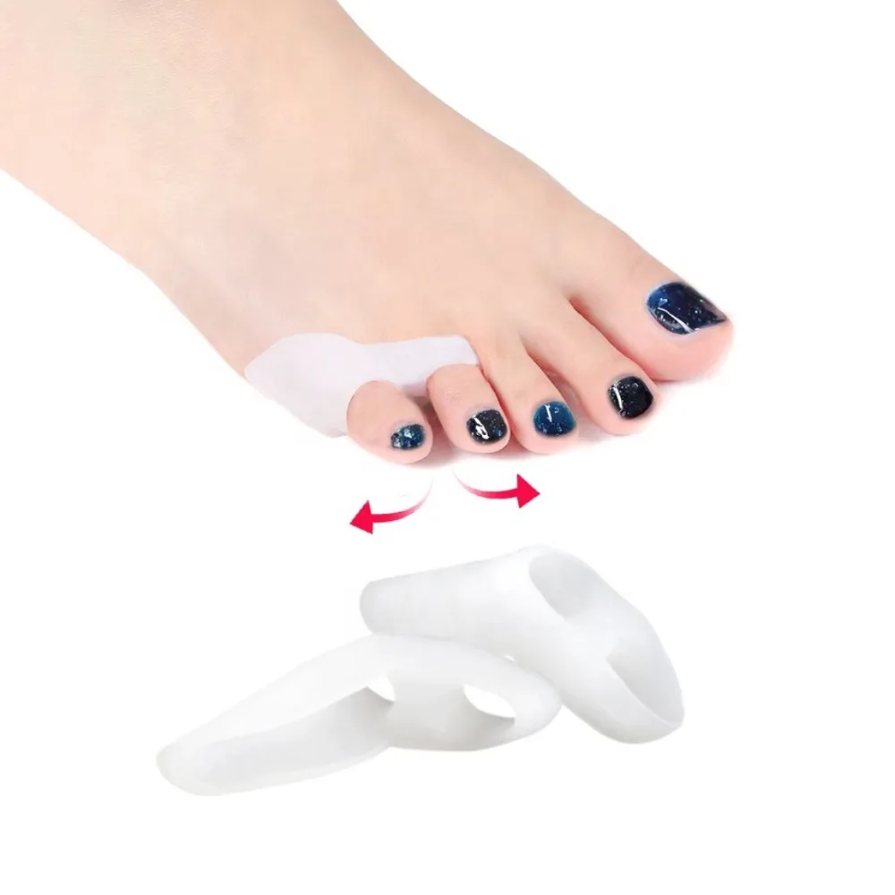 2PCS Pinky Toe Protector Bunion Corrector for Bunion Relieve Foot Pain From Friction Rubbing and Pressure for Night & Home Use