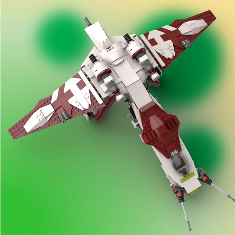 932PCS MOC Space Battle Dropship 187TH Legion Edition Model Custom Building Blocks DIY Creative Ideas Assembly Display Gift Set