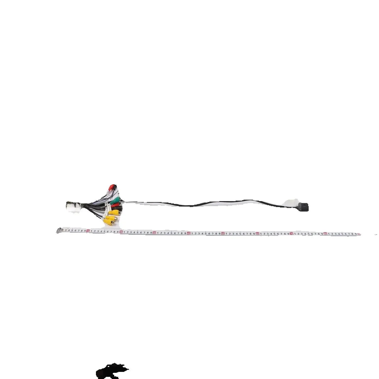 RCA 20 Pin Output Cable with Microphone Universal Adapter for Teyes Android Head Units Adapter Cable