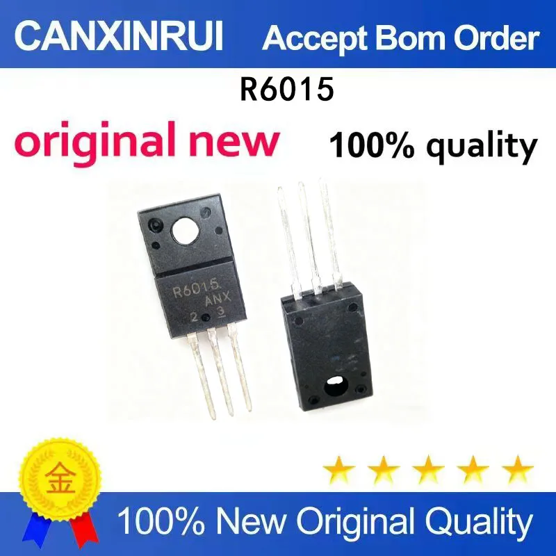 (5-100 Pieces) New R6015ANX TO-220F Field Effect Transistor 600V 15A Spot Chip IC