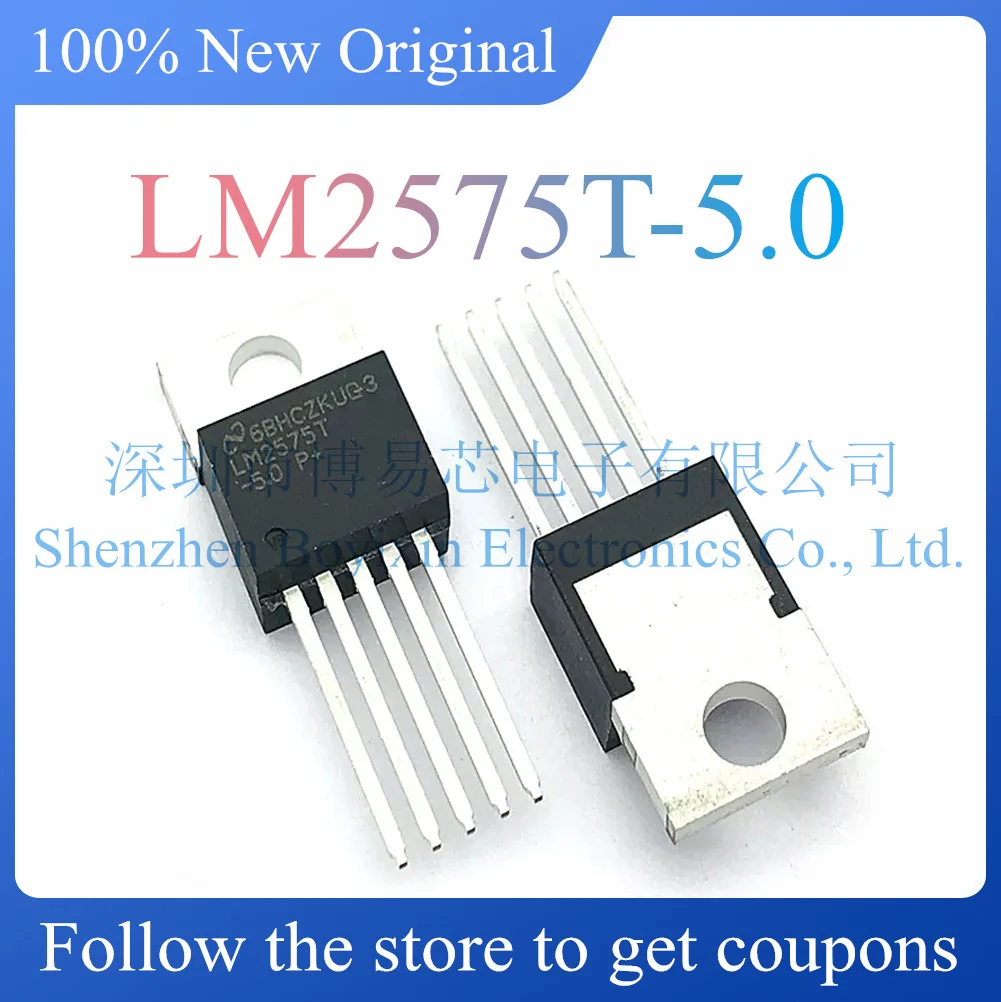 

NEW LM2575T-ADJ LM2575T-3.3 LM2575T-5.0 LM2575T-12.Original Product.