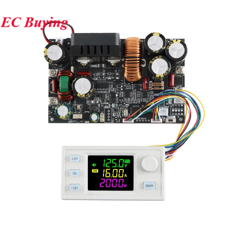 XY12522 125V 22A 2000W CNC DC Adjustable Buck Voltage Regulated