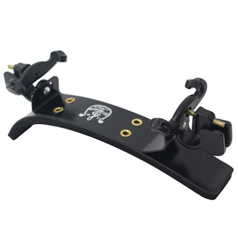 Violin Shoulder Rest Adjustable Bon Style Violin Stand For 1/2 Violin Instrument Replacement Parts Black