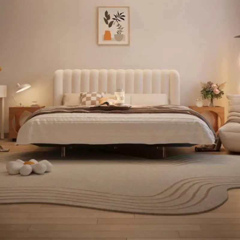 Design Bedding Accessories Bed Extension Ornament Japanese Modern Bedroom Bed Headboards Household Letto Matrimoniale Furniture
