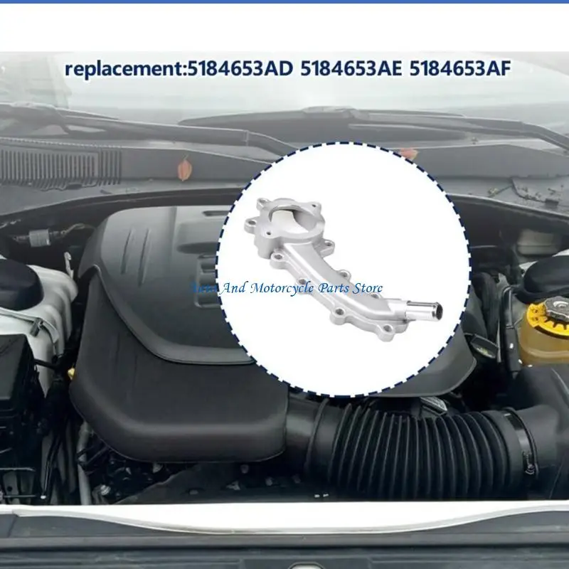 P9FD Motorkühlmittel-Wasserauslassrohr für 11–20 300 2013–20 1500 3,6 l Auto-Thermostatgehäuse Wasserauslass – Detail 2
